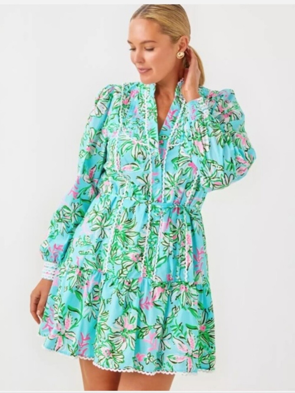 Nwt Lilly Pulitzer Sz 10 $268.00 Arletta Dress